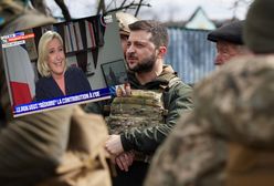 Le Pen "absolutnie nie żałuje" słów o aneksji Krymu. Rechot przy pytaniu o zakaz wjazdu do Kijowa