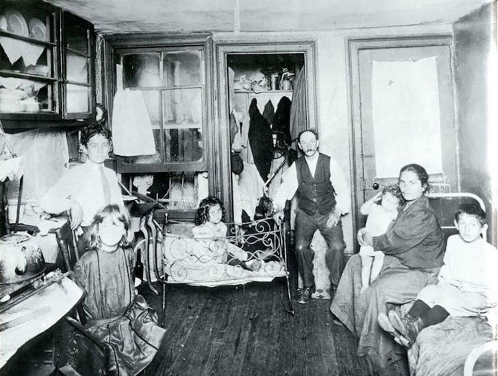 Historyczne zdjęcia pokazują, jak wyglądały slumsy Nowego Jorku w XIX wieku 2