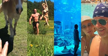 Doda z Emilem na wsi kontra Małgosia z Radkiem w Dubaju. Z kim wolelibyście pojechać na majówkę? (ZDJĘCIA)