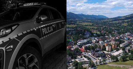 Pijany zasnął w centrum Zakopanego. 21-latek w rękach policji