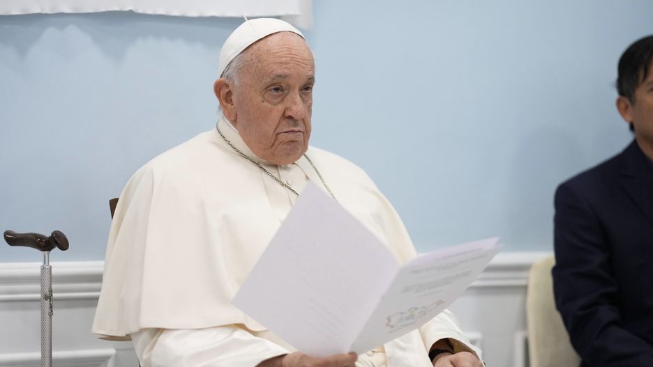Papież Franciszek w czasie wizyty w Mongolii