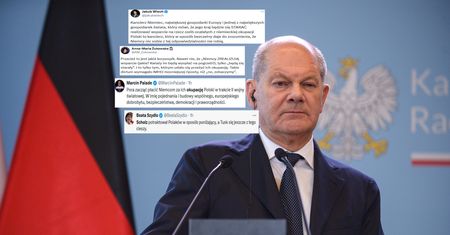 Oburzenie w sieci po słowach Scholza w Warszawie. "Bezczelność"