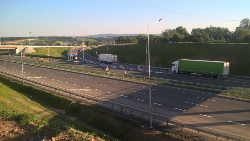 Udostępniono kierowcom dwie jezdnie S3 na odcinku o długości ok. 6,5 km