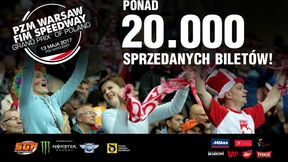 Już 20 tys. sprzedanych biletów na warszawską Grand Prix!