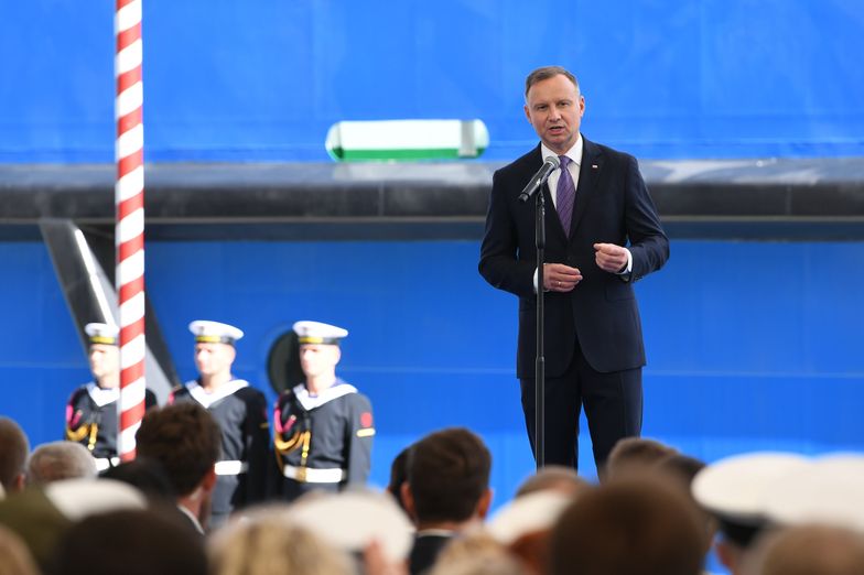 Przekop Mierzei Wiślanej. Prezydent Andrzej Duda oficjalnie otworzył kanał