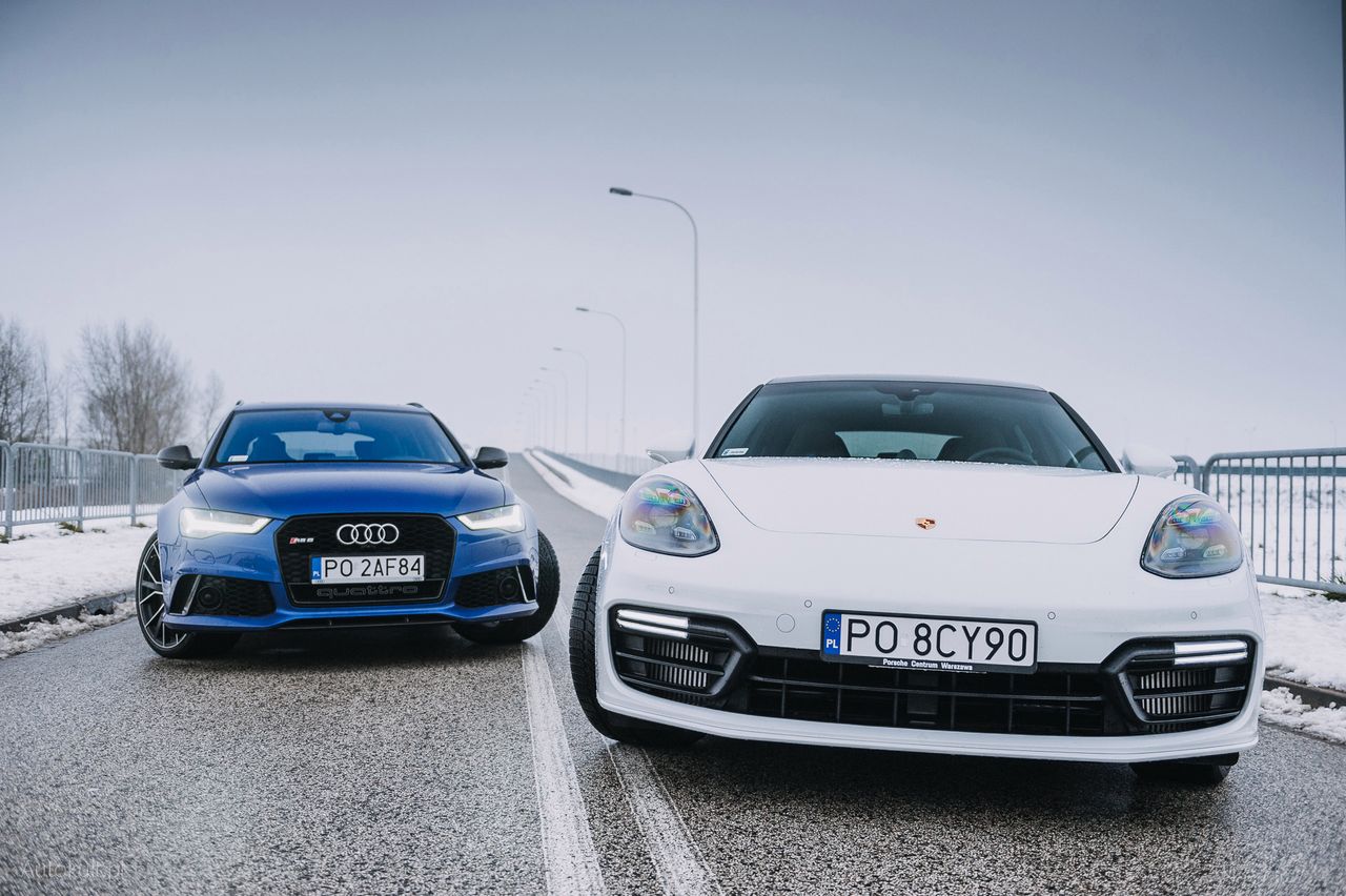 Audi RS6 Avant vs Porsche Panamera Sport Turismo Turbo