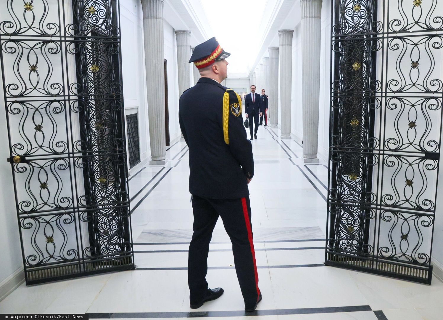Sejm utajnił obrady. Ważą się losy immunitetu Błaszczaka. Zaplombowane drzwi