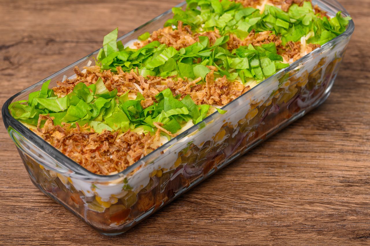Liven up holiday parties with a refreshing gyros salad