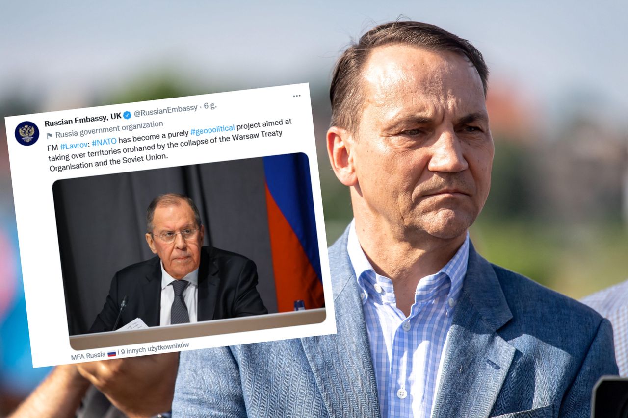 "Dostaniecie kopniaka". Sikorski ostro pod adresem Rosji