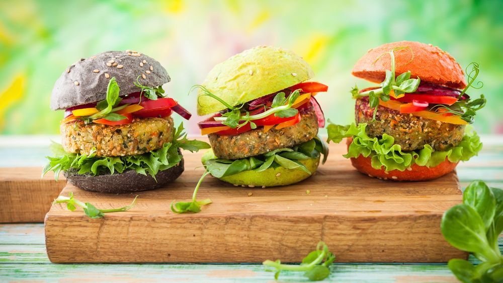 Burgery lub klops wegetariański