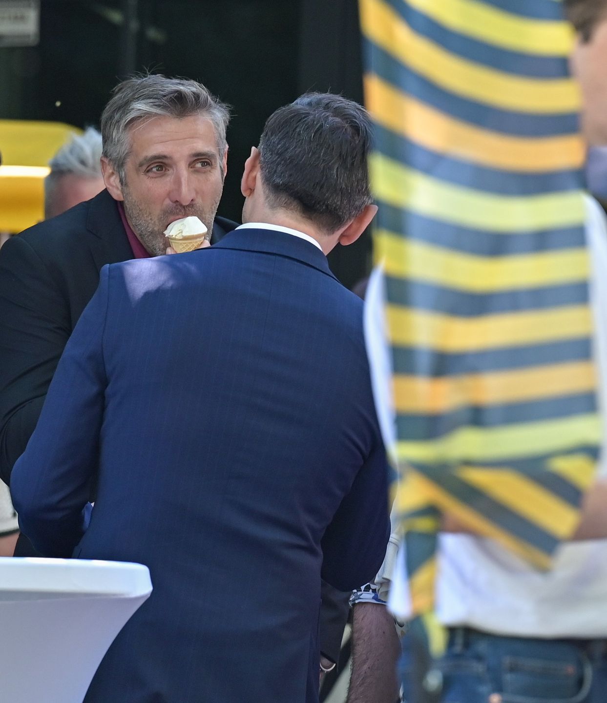 Maciej Dowbor na konferencji Polsat Hit Festival