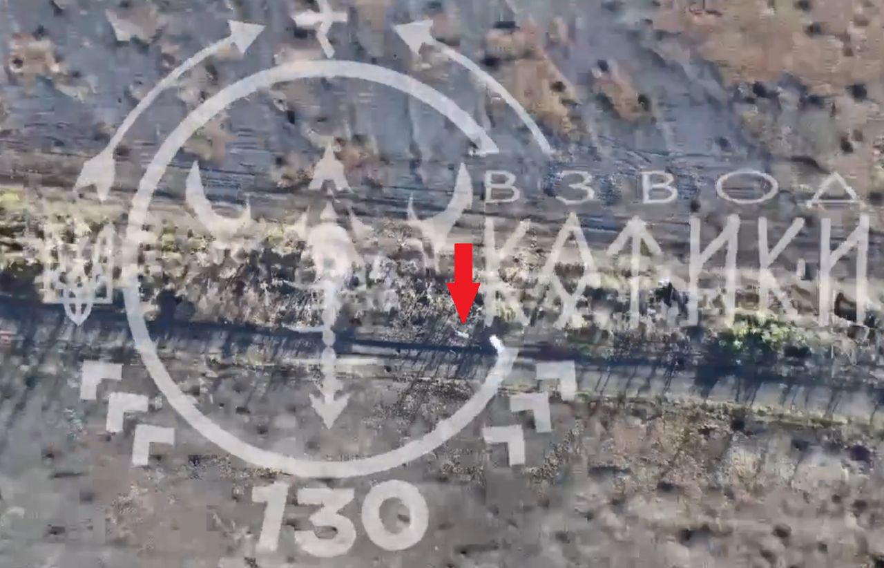 The "Baba Jaga" drone is bombing the Russian drone.