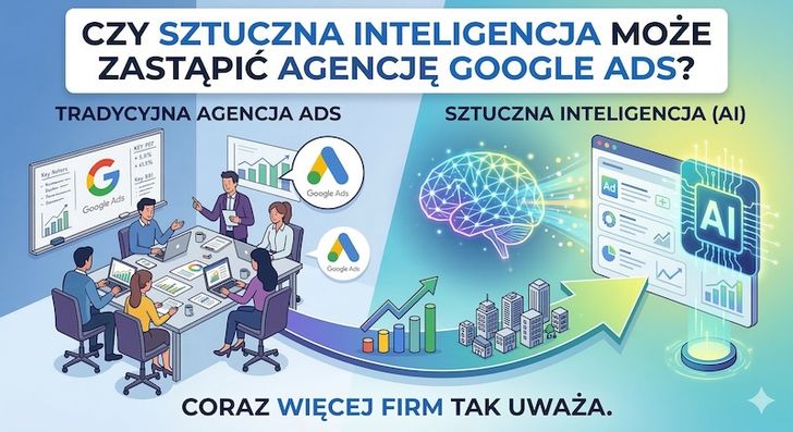 Czy sztuczna inteligencja może zastąpić agencję Google Ads?