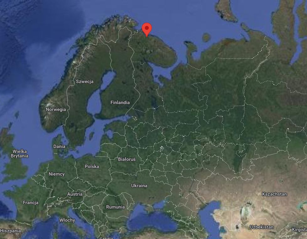 Base de Olenya en la región de Murmansk