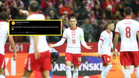 Wpis sponsora kadry po trzecim golu niesie się po sieci