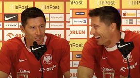 Nagle podczas konferencji Lewandowski parsknął śmiechem. Co go tak rozbawiło?