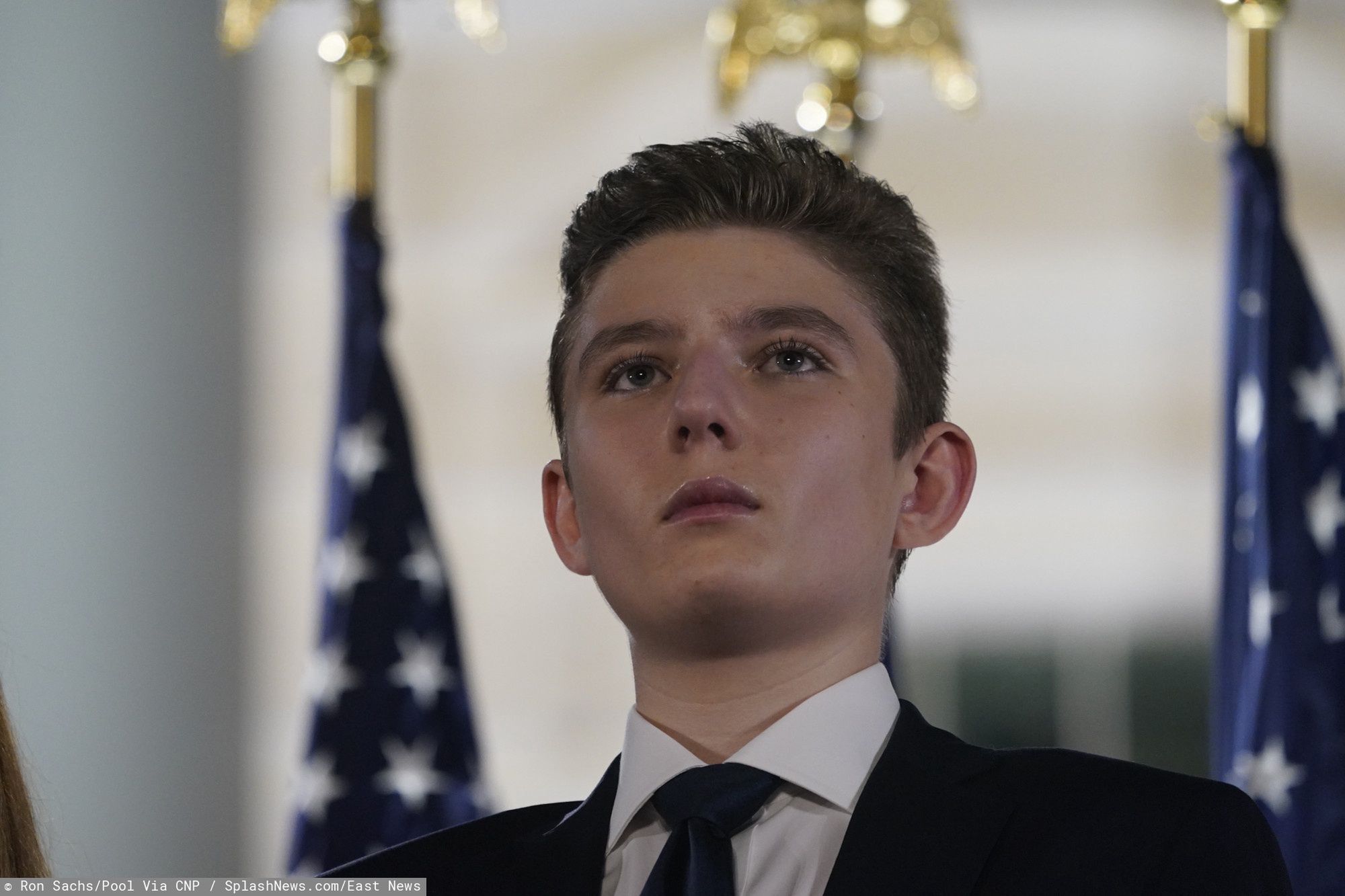 Nastolatki wzruszają się losem Barrona Trumpa