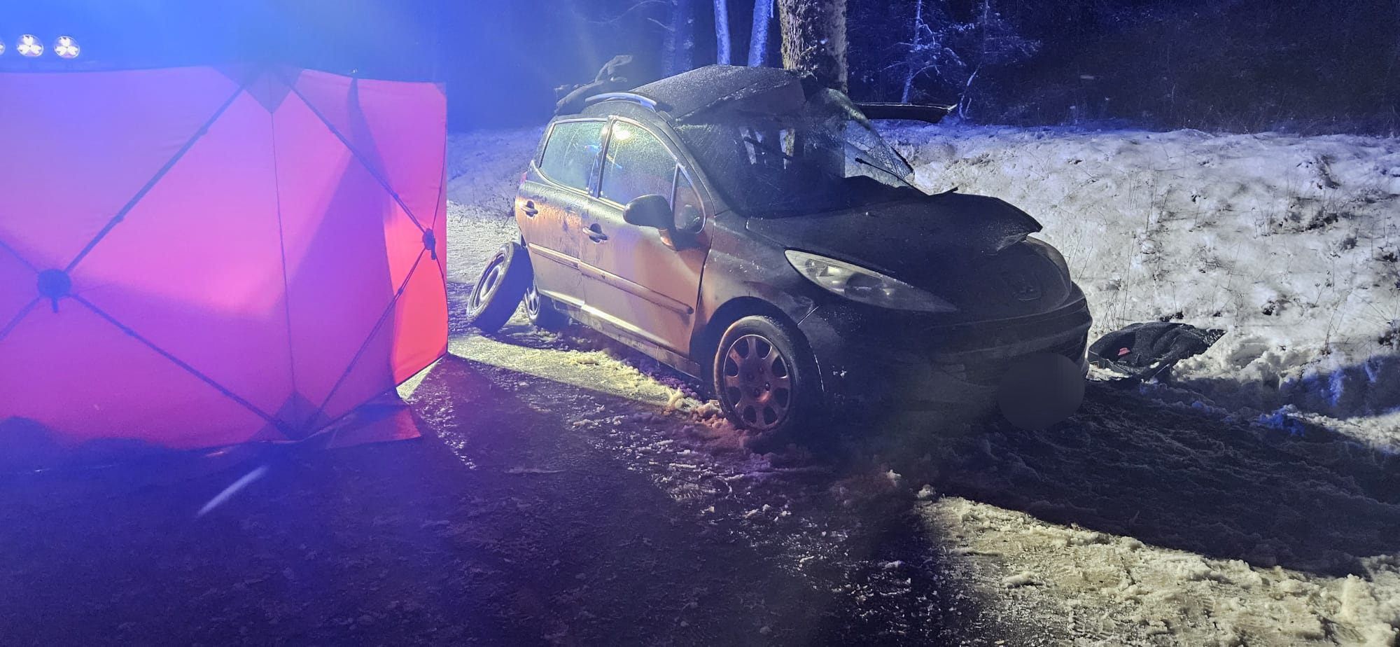 Tragiczny wypadek w Zachodniopomorskiem. Dwie osoby nie żyją