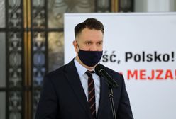 Mejza usunięty z zarządu partii? Nie ma po nim śladu na stronie internetowej