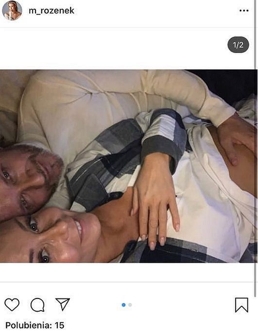 Małgorzata Rozenek z gołym ciążowym brzuchem