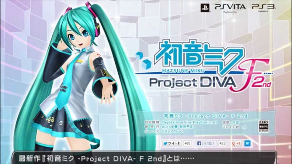 Europo, szykuj się na Hatsune Miku: Project DIVA F 2nd