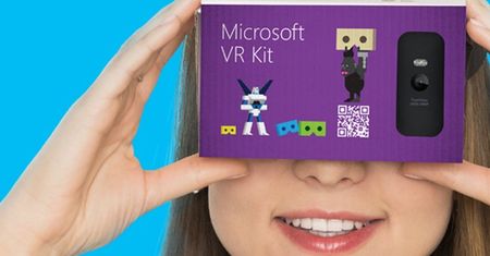 Karton, nożyczki i Lumie, czyli Microsoft wkrótce pokaże swe gogle VR dla ubogich