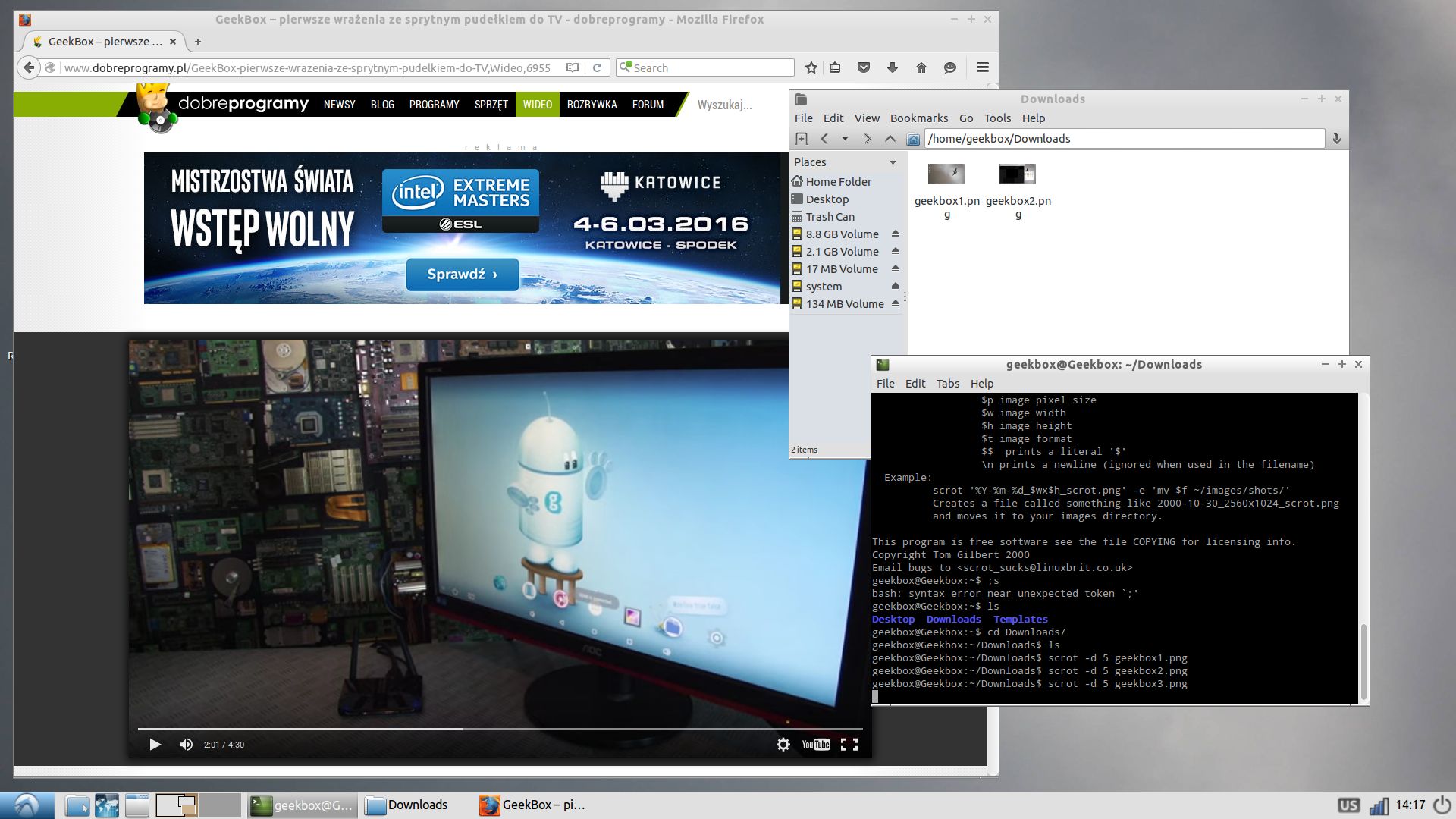 Geekbox: test hybrydowego odtwarzacza 4K z Androidem i Linuksem do wyboru 10