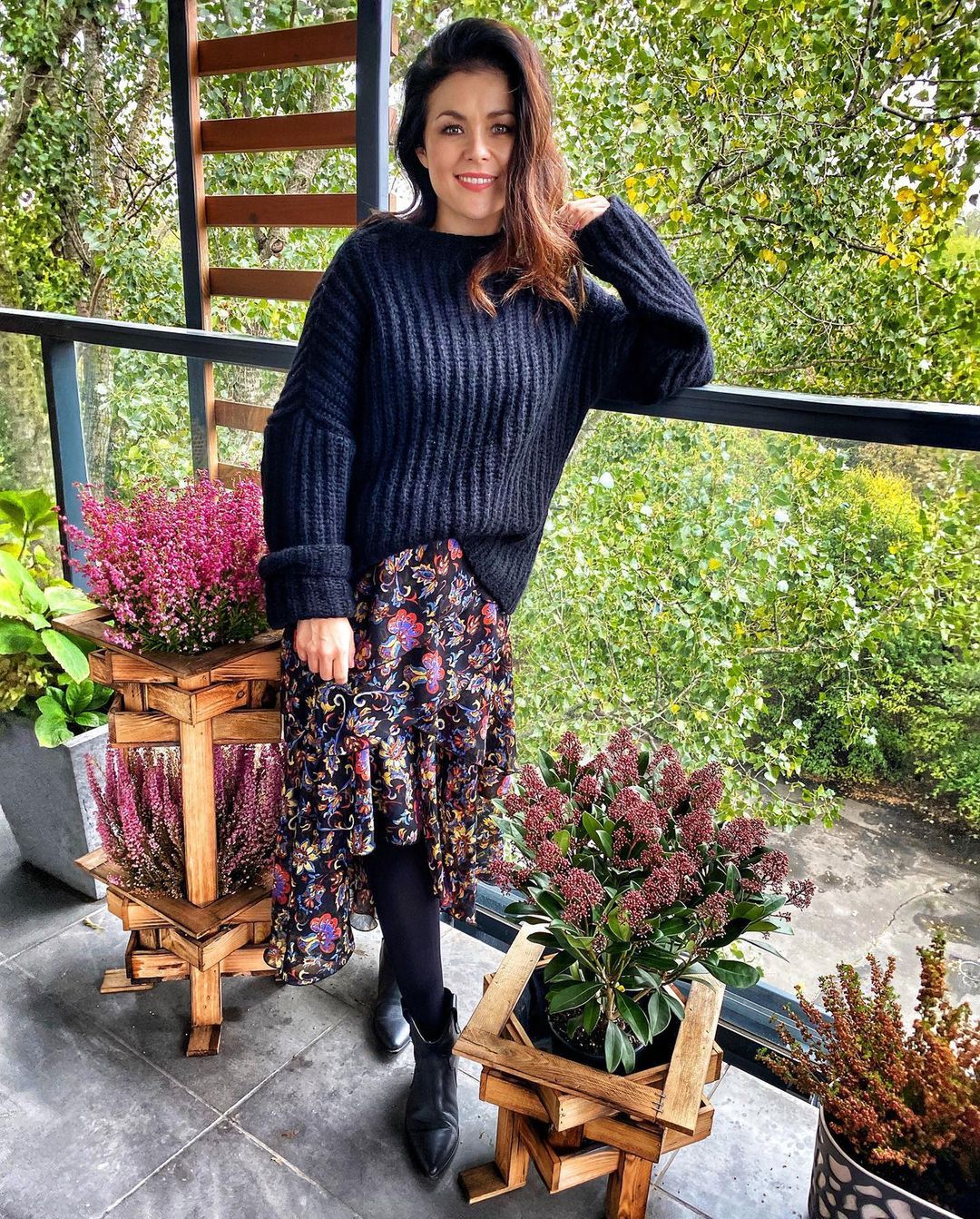 Katarzyna Cichopek - balkon