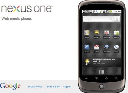 Nexus One wygrywa z iPhonem. Jest o 30% tańszy