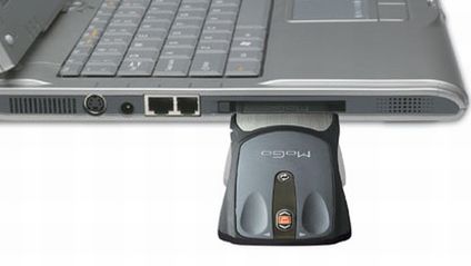 MoGo Presenter Mouse PC - myszka w slocie PCMCIA 1