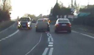 Uciekał policji. Jest nagranie