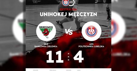 Porażka AZS Politechniki Lubelskiej w 9. kolejce Ekstraligi Unihokeja Mężczyzn