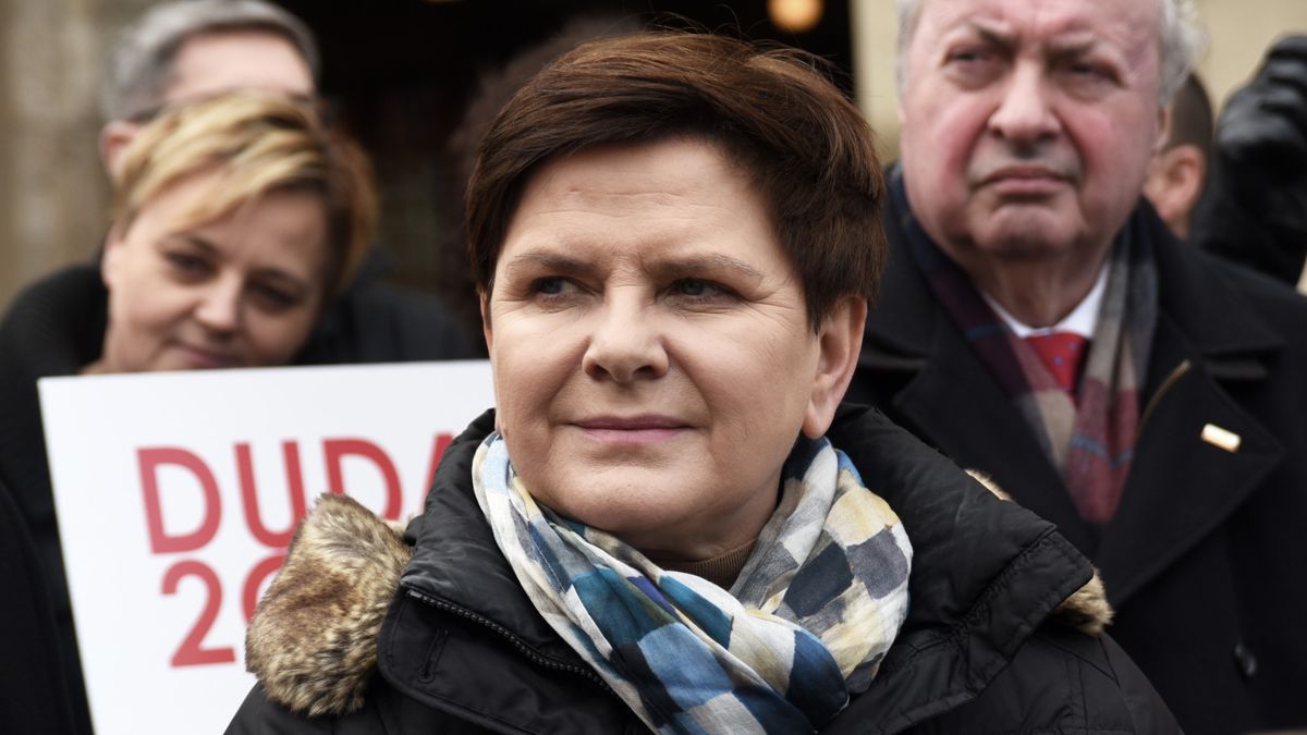 Beata Szydło, była premier a obecnie europosłanka. 