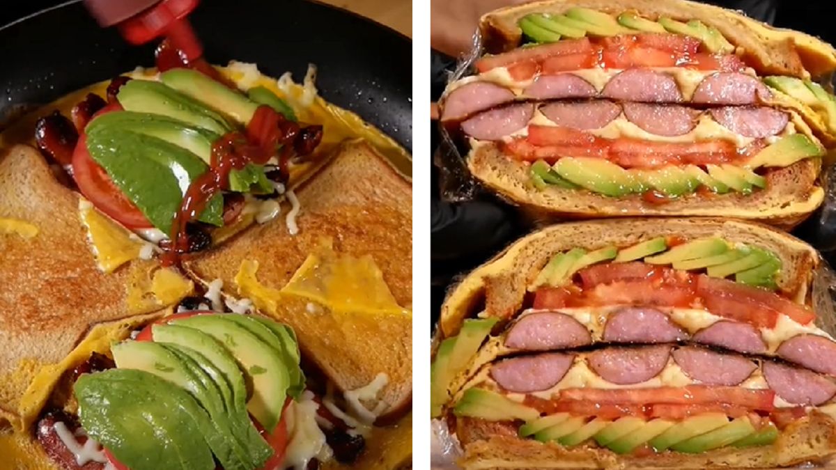 Królewskie śniadanie tylko dla odważnych! Kaloryczną kanapkę pokochało 19 mln internautów