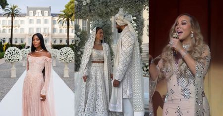Brytyjski miliarder wydał na ślub 100 MILIONÓW ZŁOTYCH. Wystąpiła Mariah Carey, a wśród sławnych gości była Naomi Campbell (ZDJĘCIA)