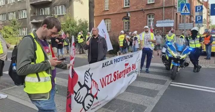 Katowice: Wielki protest górników i hutników. Chcą spotkania z Tuskiem