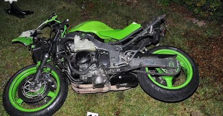 Tragiczny wypadek w Wielączy. Nie żyje 24-letni motocyklista [ZDJĘCIA]