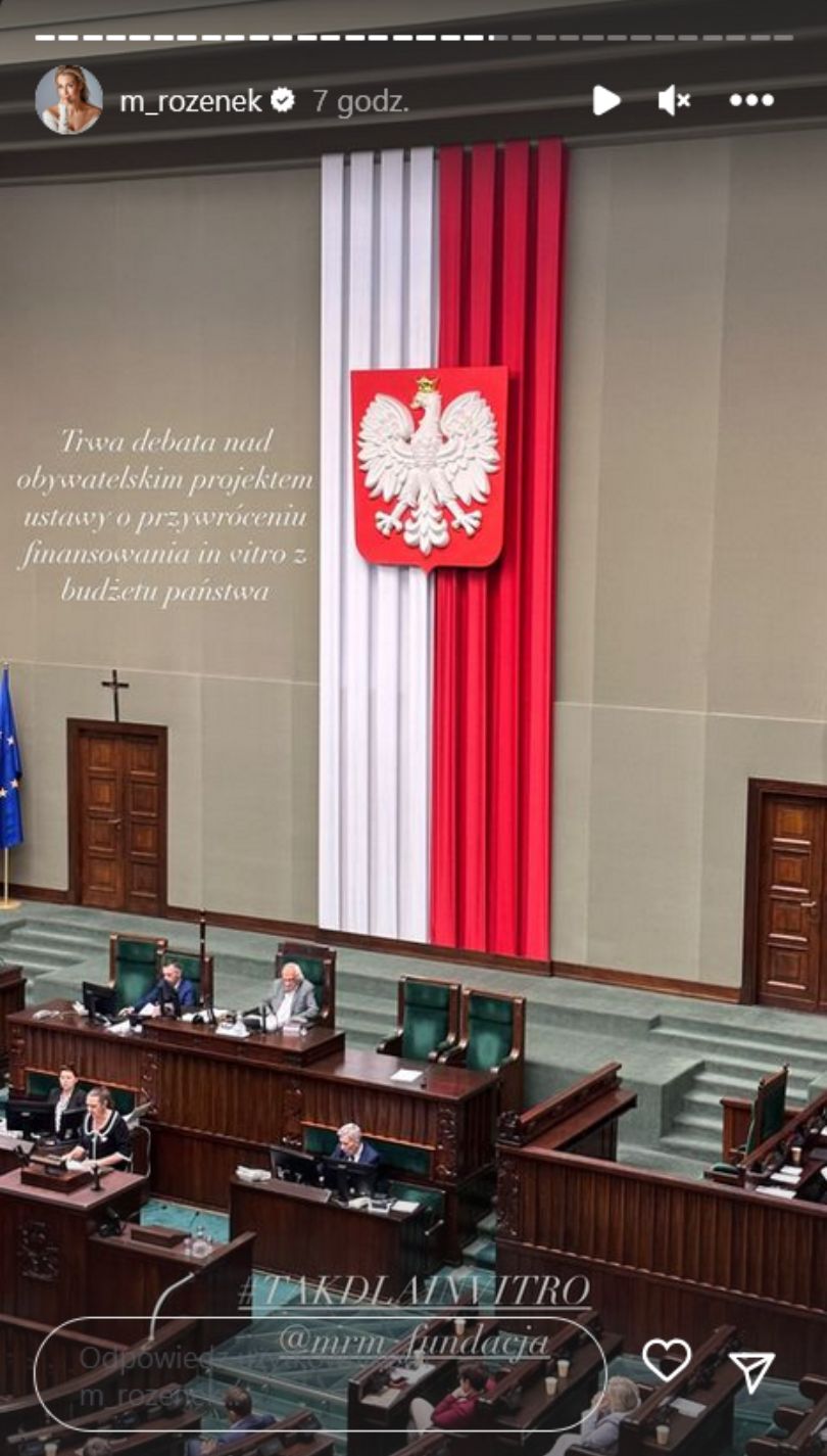 Małgorzata Rozenek pojawiła się w Sejmie