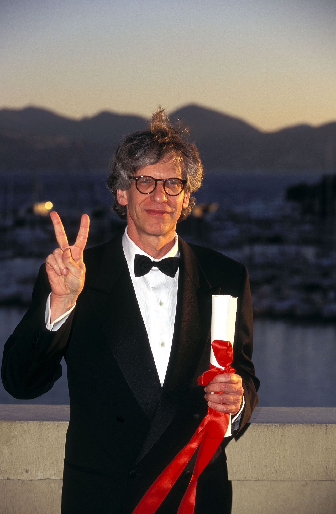 David Cronenberg w Cannes w 1996 r., gdzie jego film wywołał ogromne kontrowersje 