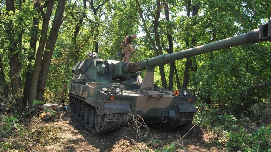 Ukraińcy chwalą polską armatohaubicę AHS Krab 