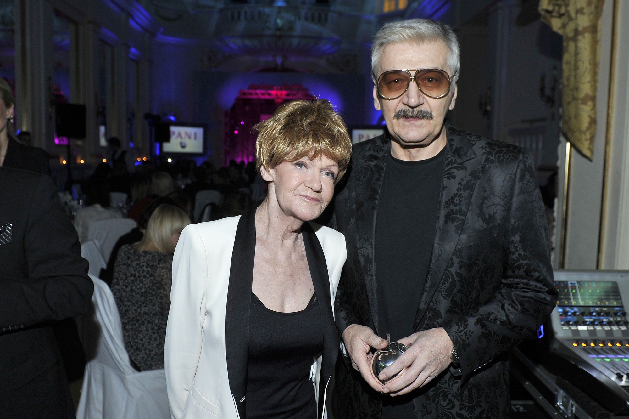Maria Czubaszek i Wojciech Karolak