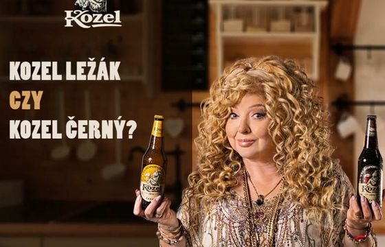 „Czeskie rewolucje” - Magda Gessler reklamuje piwo Kozel