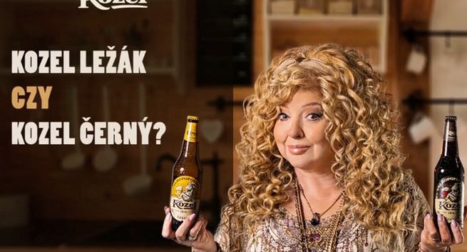 „Czeskie rewolucje” - Magda Gessler reklamuje piwo Kozel