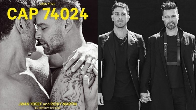 Ricky Martin z mężem pozują na okładce magazynu