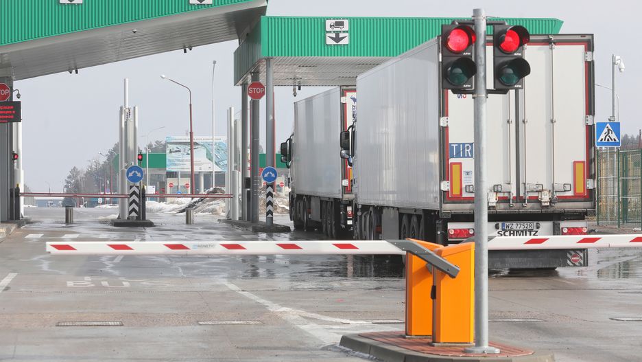 Przejście graniczne w Kuźnicy, marzec 2021 rok