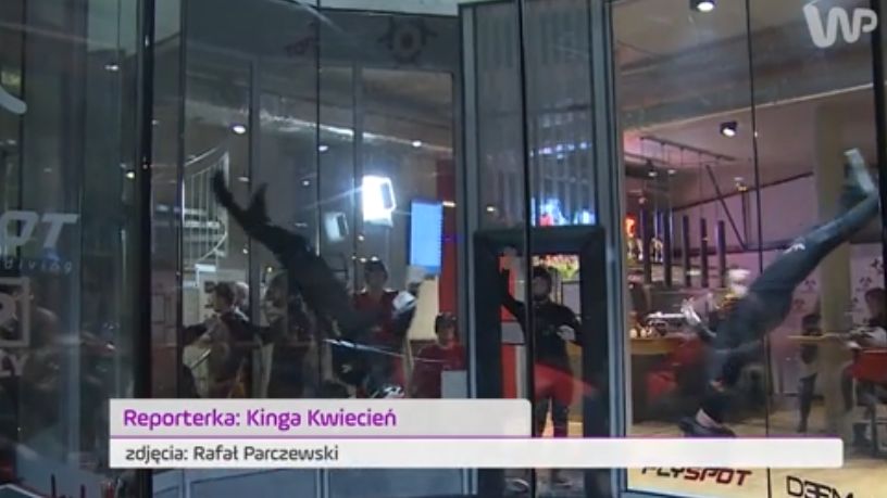 Tunel aerodynamiczny jest pozbawiony grawitacji 