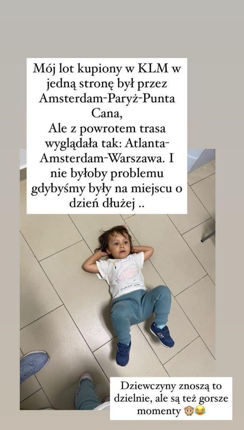 Anna Wendzikowska relacjonuje pełen przygód odlot z Dominikany