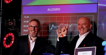 Ponad 70 mld złotych! Allegro warte więcej niż PKO BP i Orlen razem wzięte