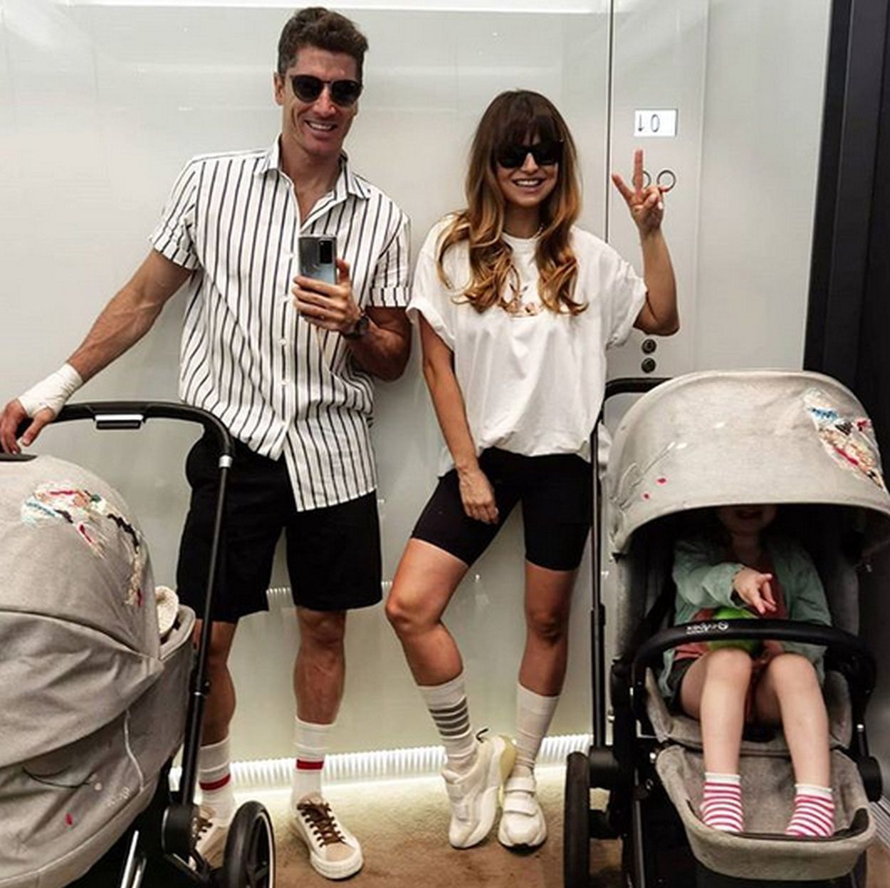 Anna i Robert Lewandowscy