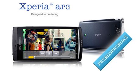 Sony Ericsson Xperia arc dostępny w przedsprzedaży